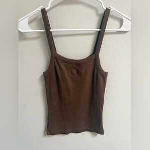 Djerf Avenue Chocolate Camisole